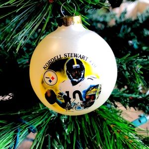 Kordell Stewart QB Club NFL Steelers Ornament